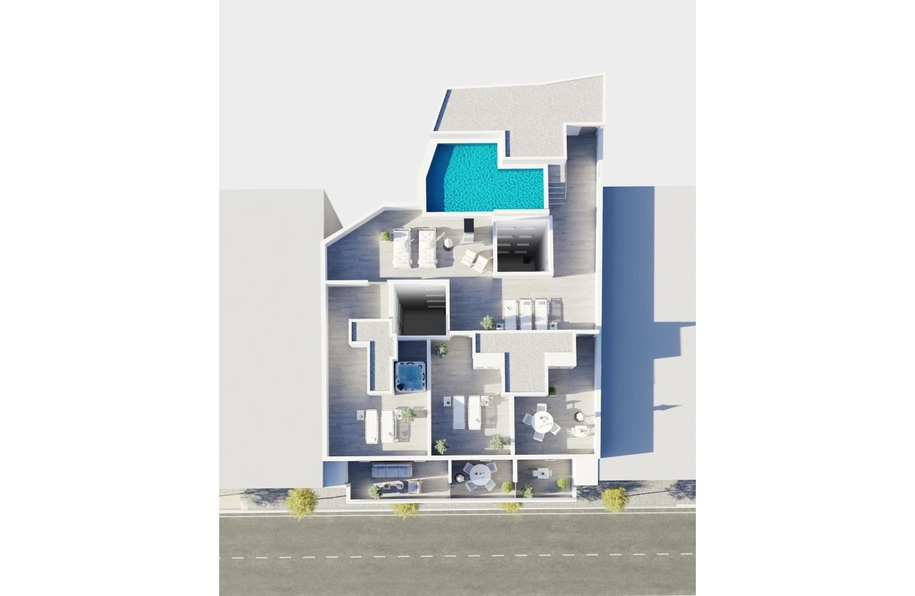 Obra nueva - Ático - Torrevieja - Centro