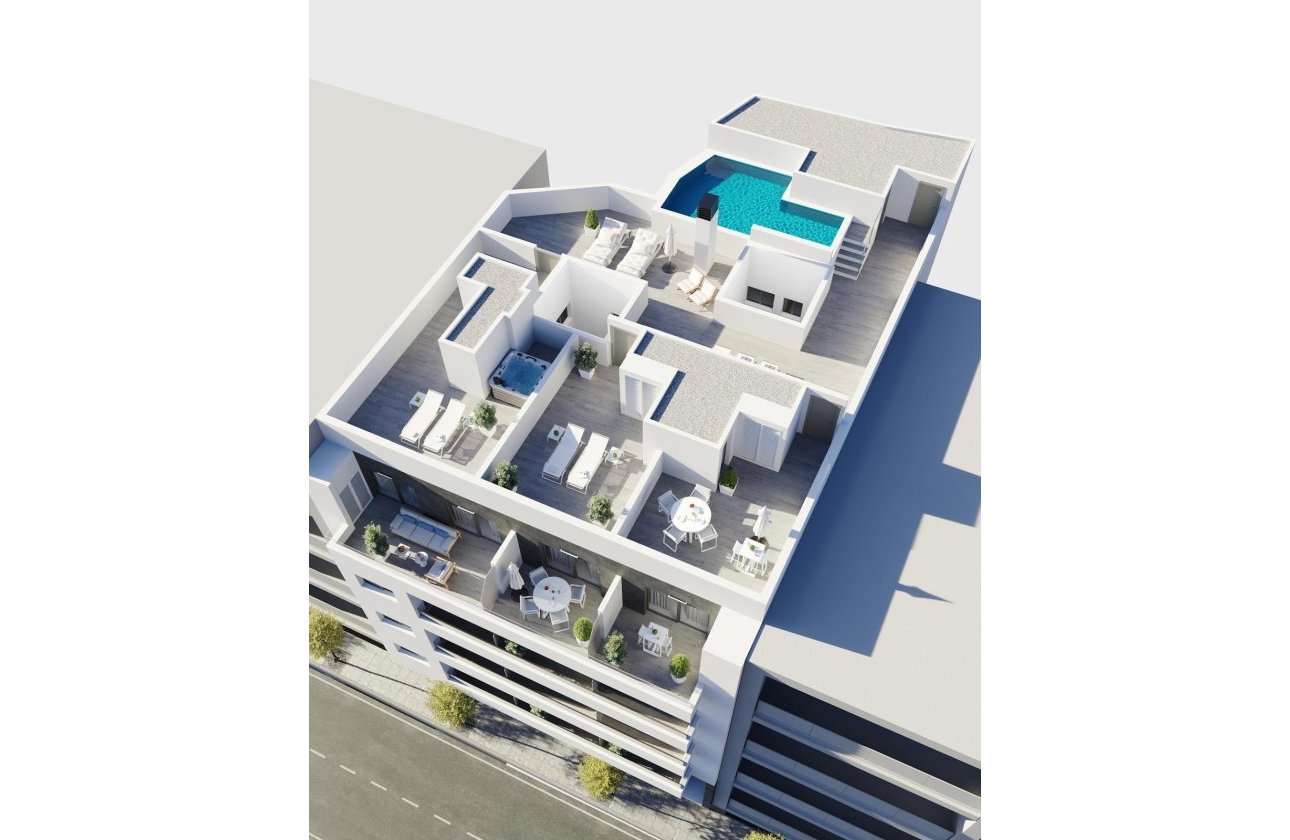 Obra nueva - Ático - Torrevieja - Centro