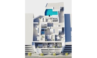 Obra nueva - Ático - Torrevieja - Centro