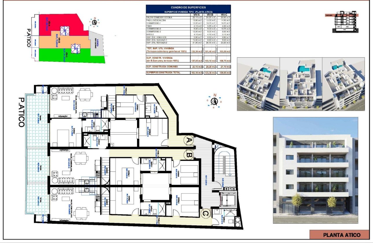 Obra nueva - Ático - Torrevieja - Centro