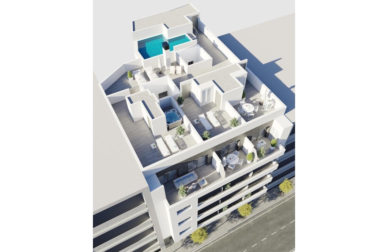Obra nueva - Apartamento / piso - Torrevieja - Centro