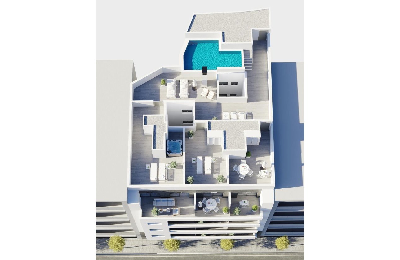 Obra nueva - Apartamento / piso - Torrevieja - Centro