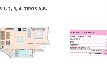 Obra nueva - Apartamento / piso - Guardamar del Segura - Pueblo