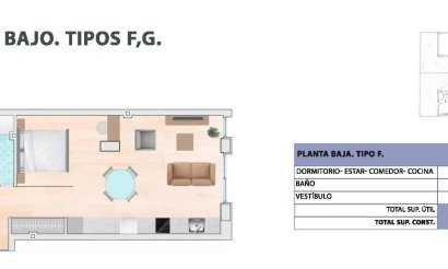 Obra nueva - Apartamento / piso - Guardamar del Segura - Pueblo