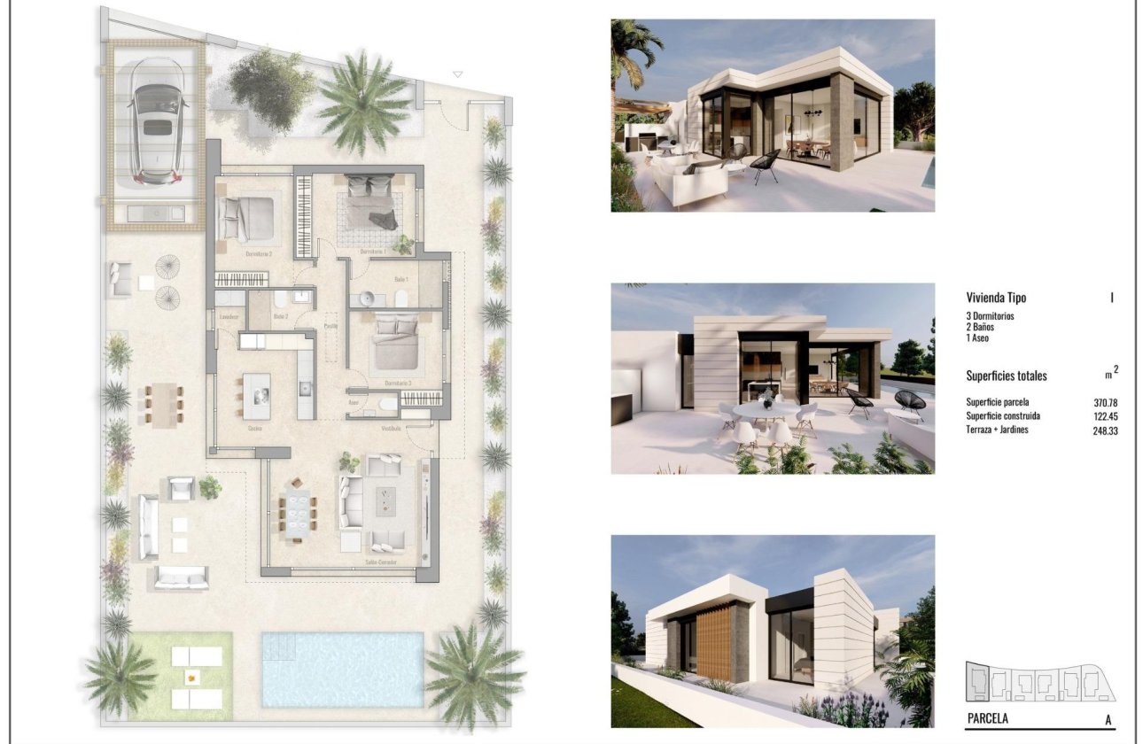 Obra nueva - Villa - Pilar de la Horadada - Roda Golf