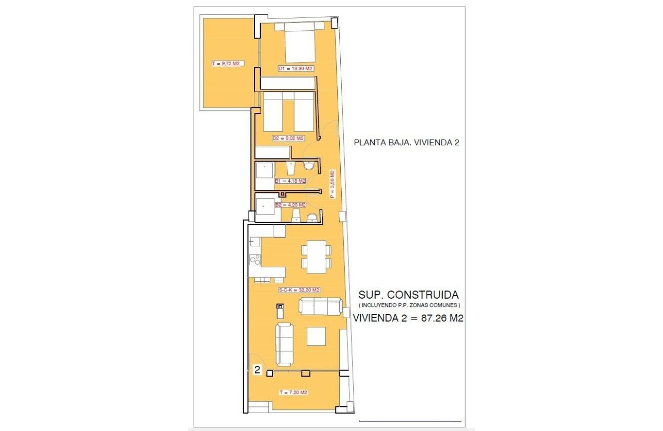 Nouvelle construction - Appartement - Torrevieja - Playa El Acequión