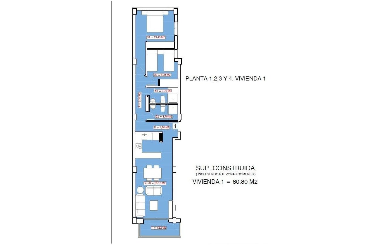 New Build - Apartment / flat - Torrevieja - Playa El Acequión