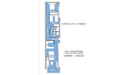New Build - Apartment / flat - Torrevieja - Playa El Acequión