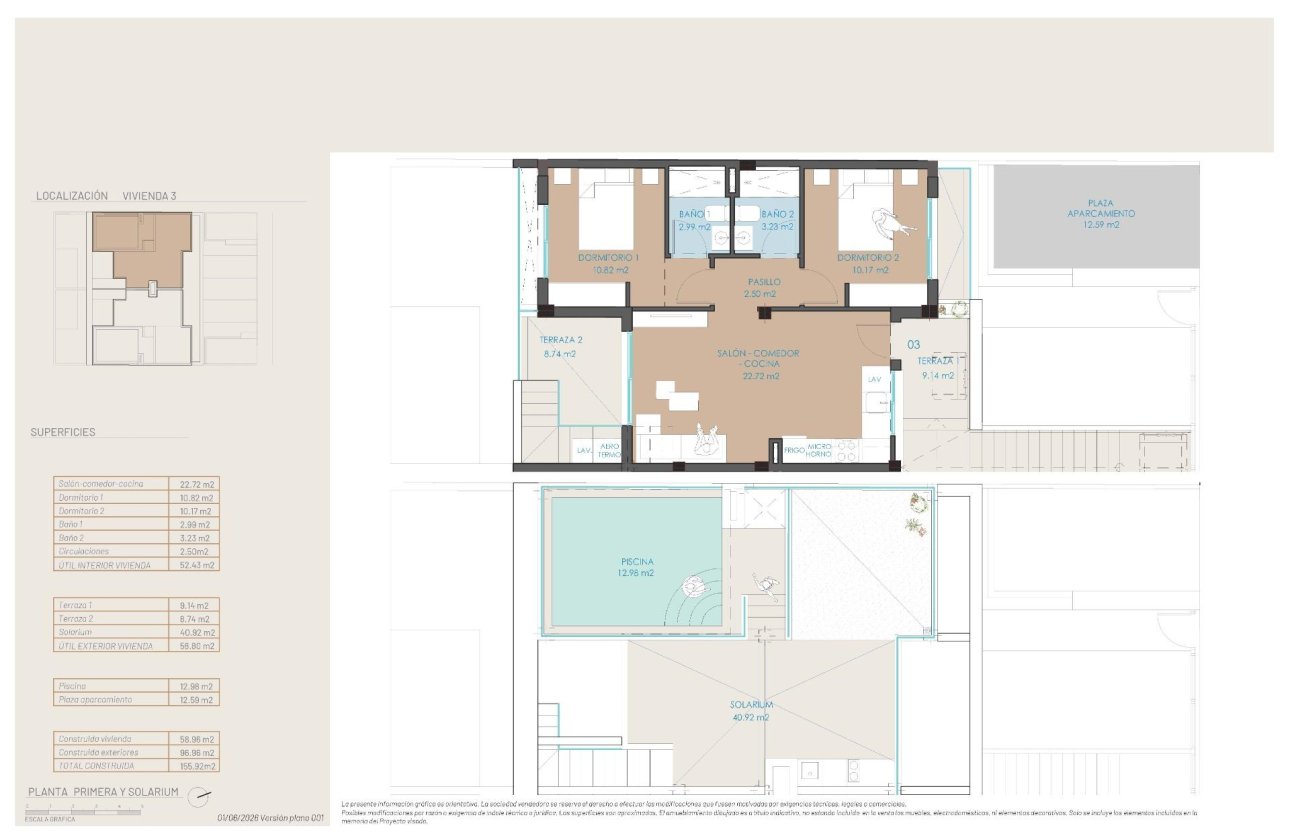 Nouvelle construction - Bungalow - San Pedro del Pinatar - Molino de Chirrete