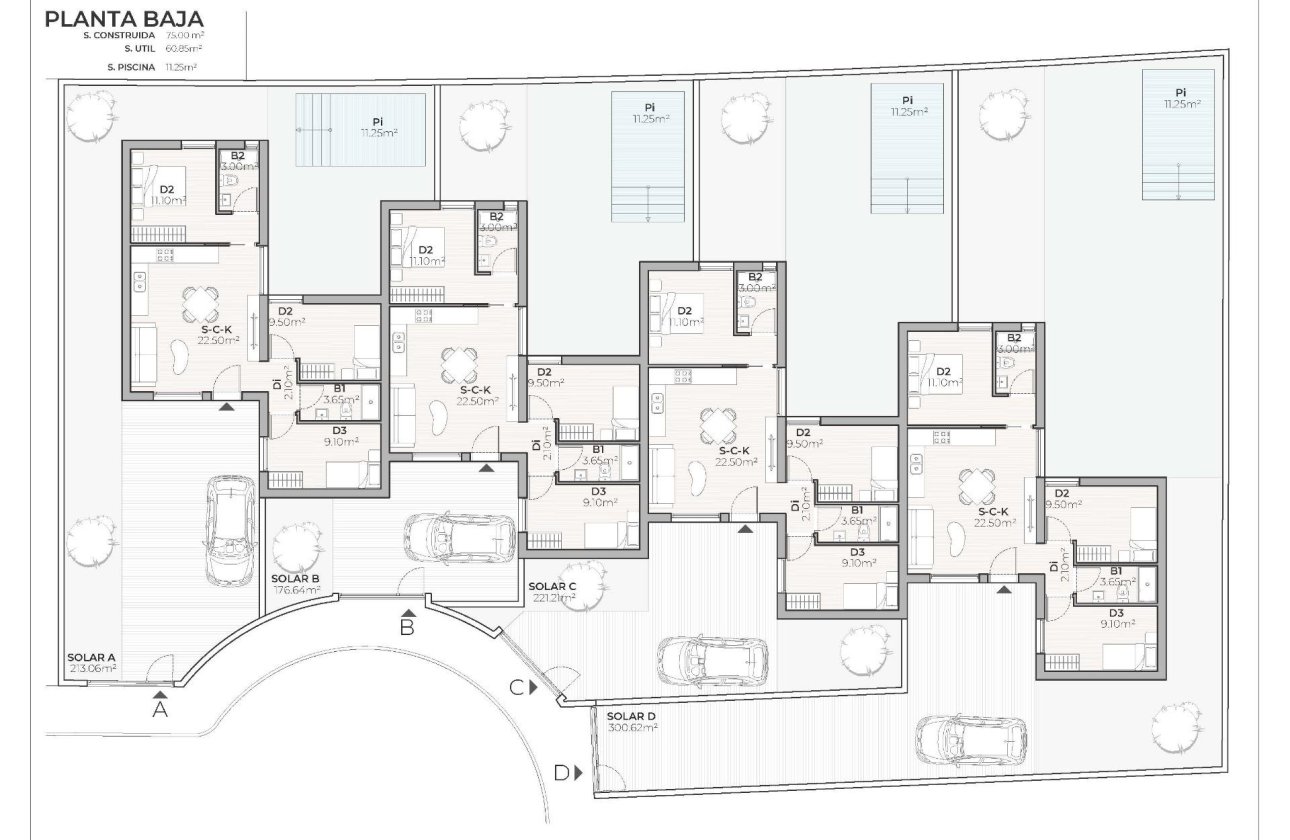 New Build - Townhouse - Mazarron - Country Club