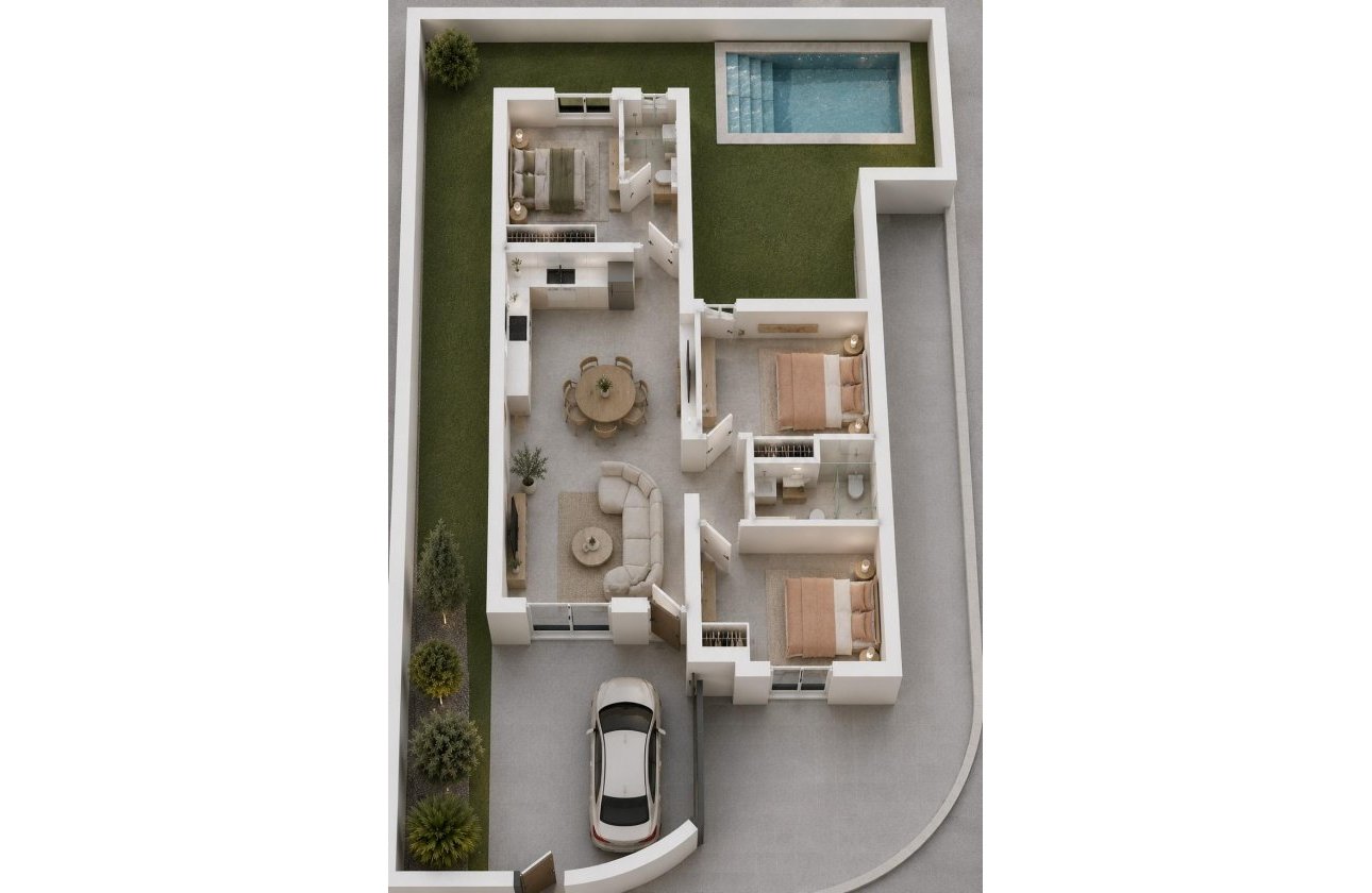 New Build - Townhouse - Mazarron - Country Club