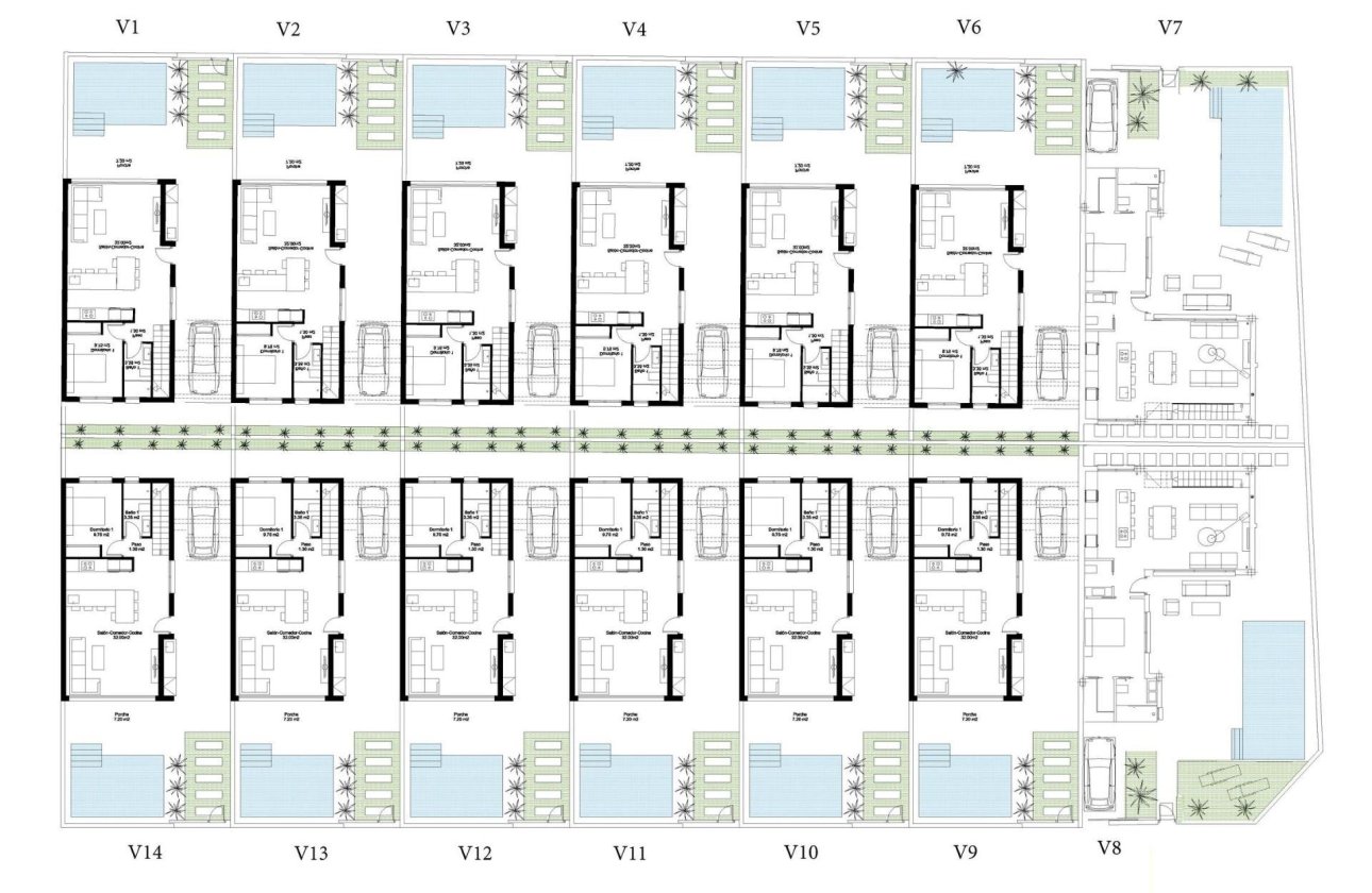 New Build - Villa - San Javier - Parque de los leones