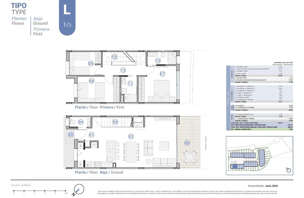 New Build - Townhouse - El Campello - Platja de L´Amerador