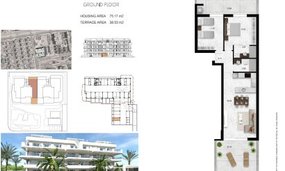 New Build - Apartment / flat - Orihuela Costa - Lomas de Cabo Roig