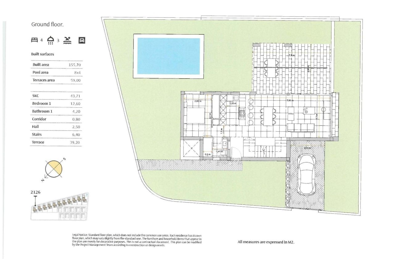 Obra nueva - Villa - Algorfa - La Finca Golf