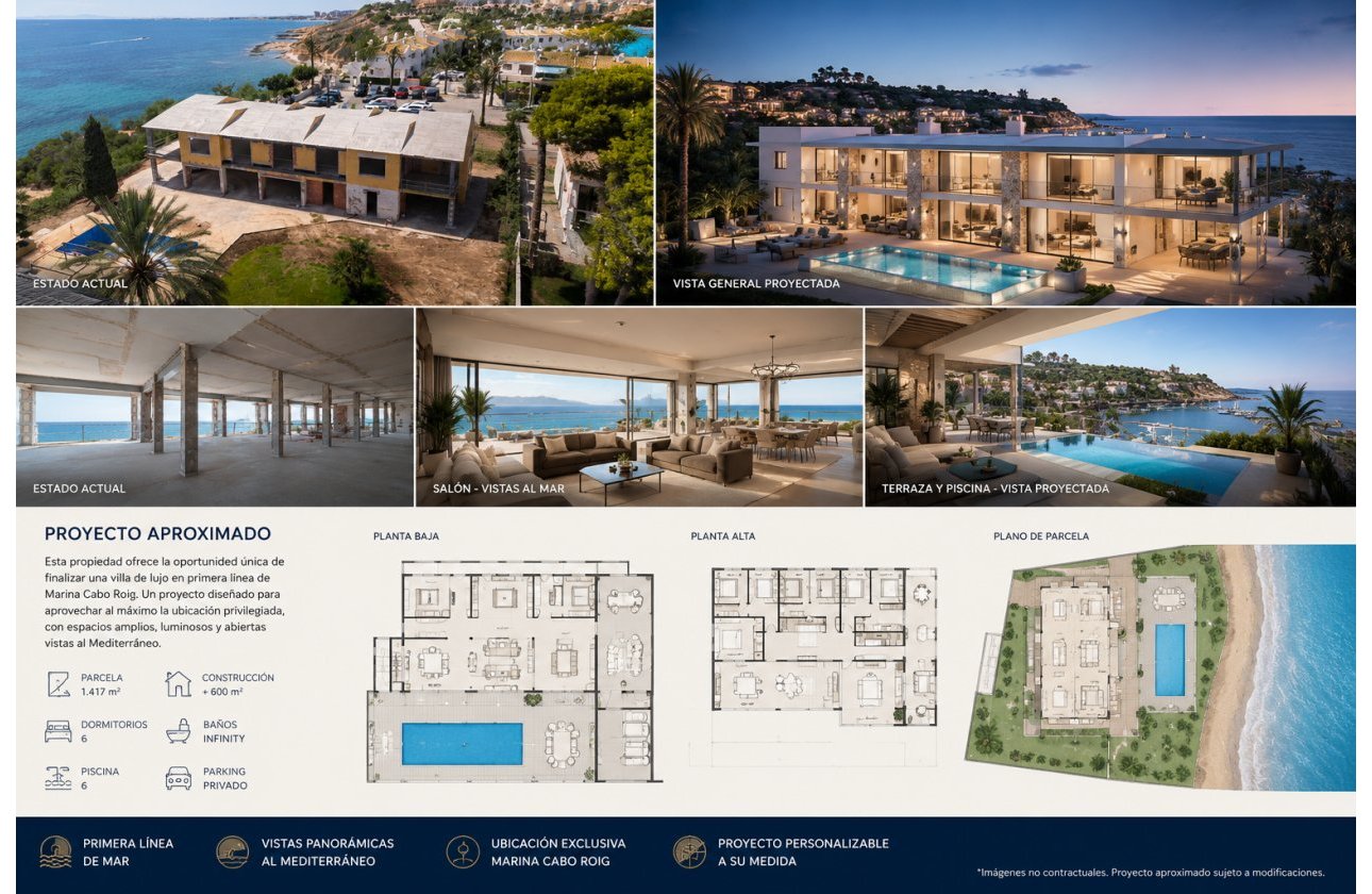 Revente - Villa - Orihuela Costa - Cabo Roig