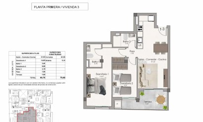 Nouvelle construction - Appartement - Santa Pola - Centro