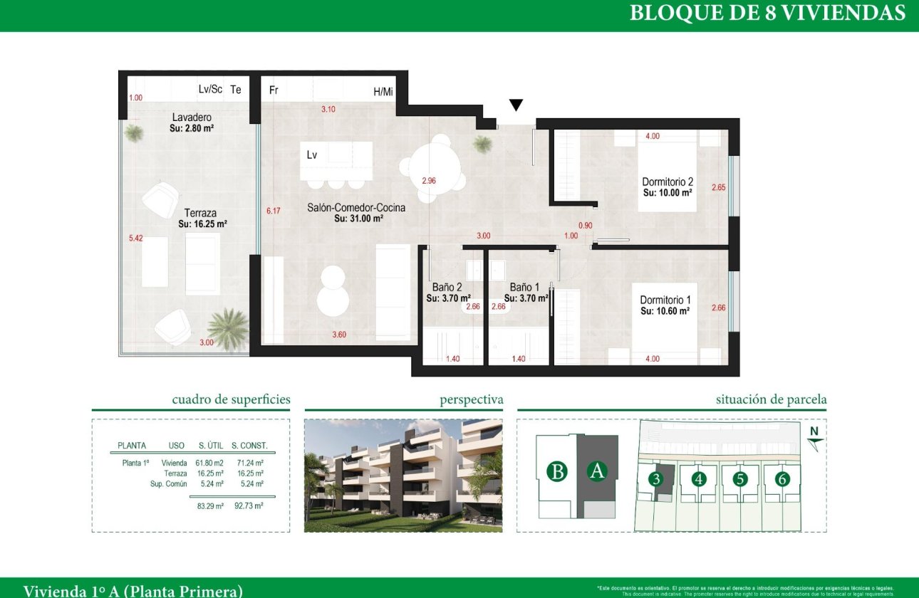 New Build - Apartment / flat - Alhama De Murcia - Condado De Alhama Golf Resort