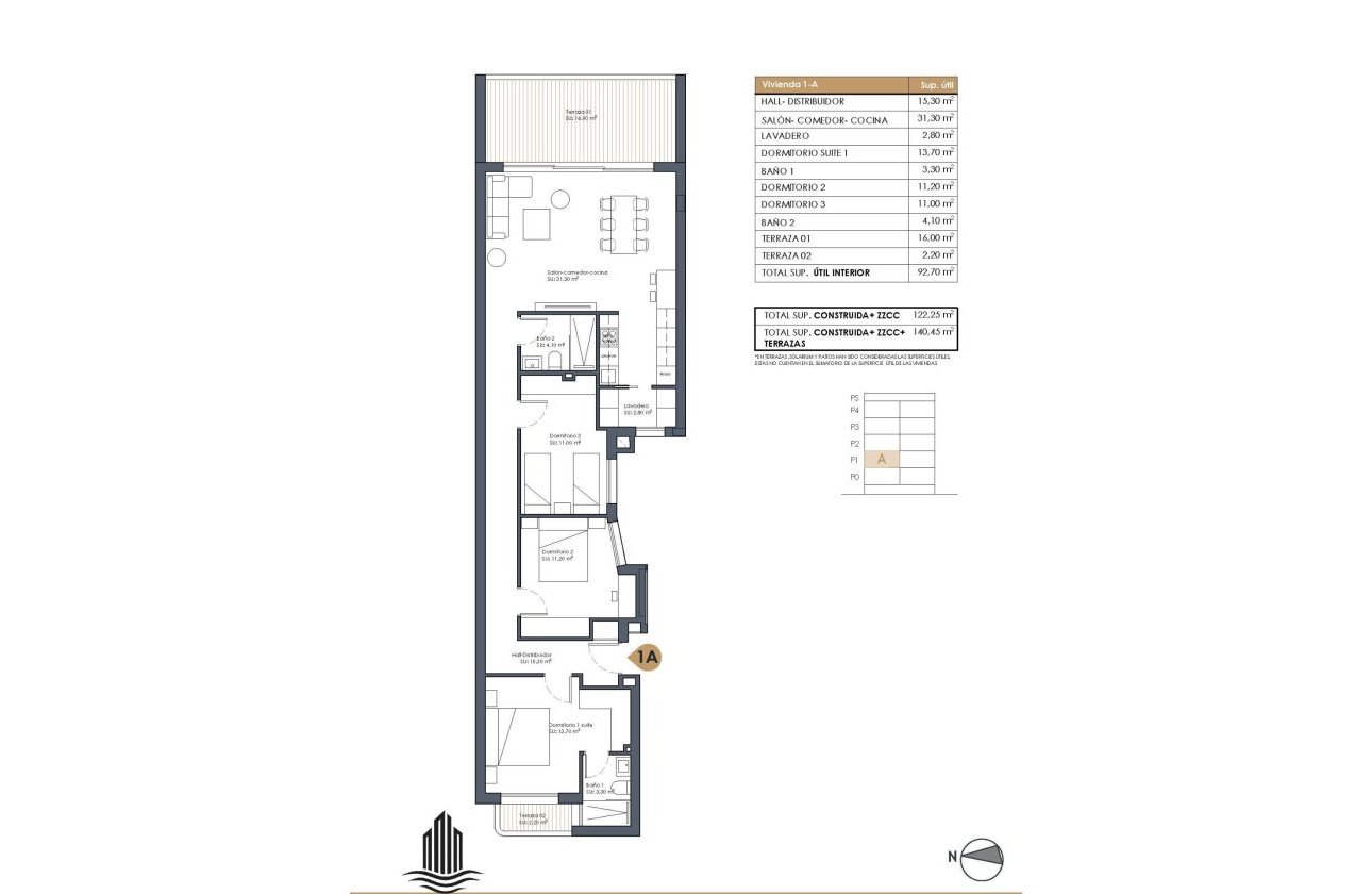 New Build - Apartment / flat - Guardamar del Segura - Pueblo