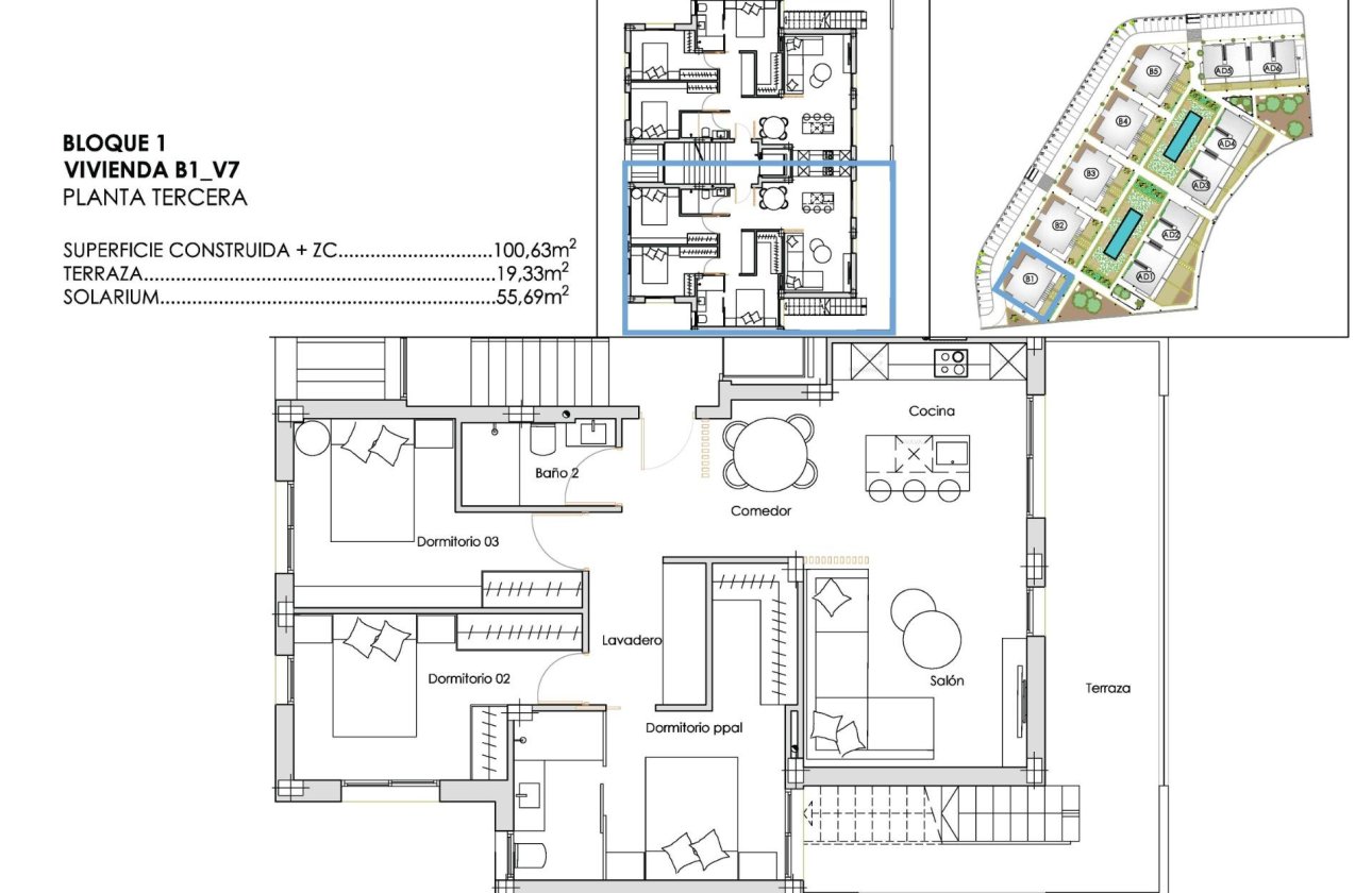 New Build - Penthouse - Torre Pacheco - Santa Rosalia Lake and Life Resort