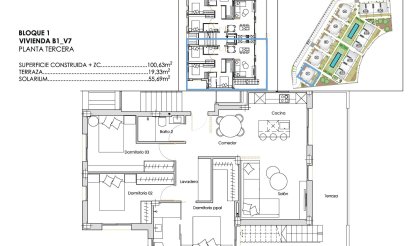 New Build - Penthouse - Torre Pacheco - Santa Rosalia Lake and Life Resort