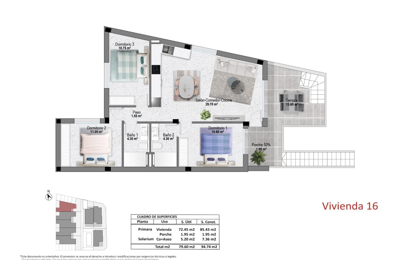 Obra nueva - Bungalow - Pilar de la Horadada - pueblo