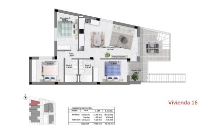 Obra nueva - Bungalow - Pilar de la Horadada - pueblo