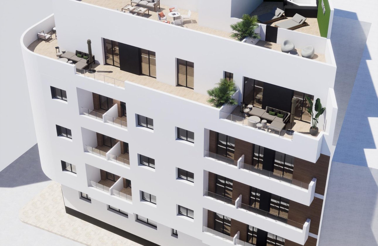 New Build - Apartment / flat - Torrevieja - pueblo
