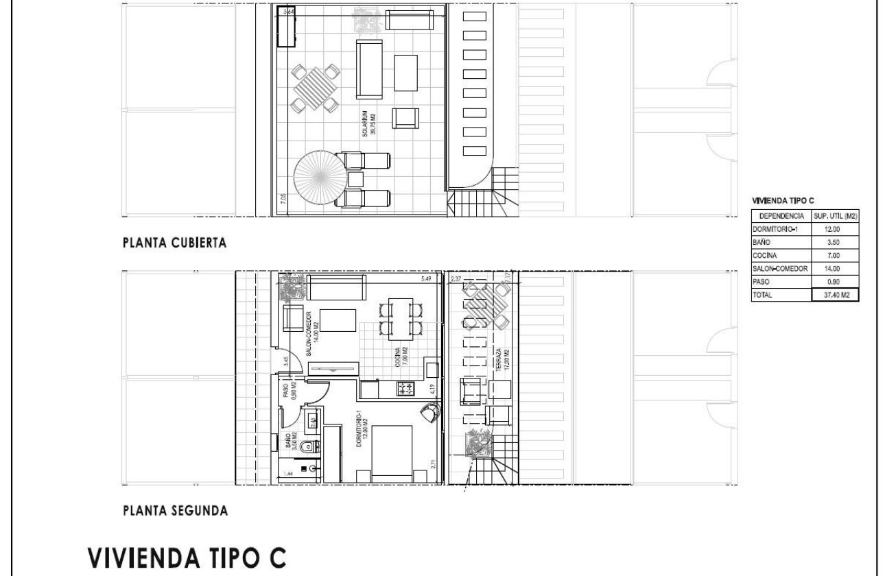 New Build - Penthouse - Vera - Vera Playa