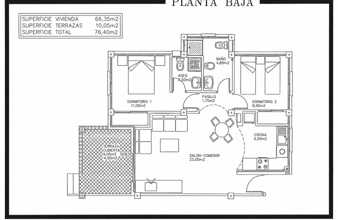 Resale - Apartment / flat - Orihuela Costa - Lomas de Cabo Roig
