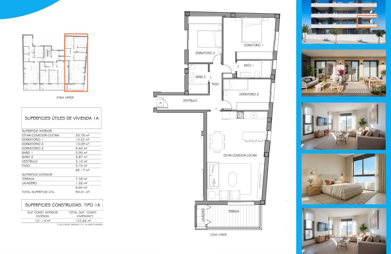 New Build - Apartment / flat - Benijofar - Pueblo