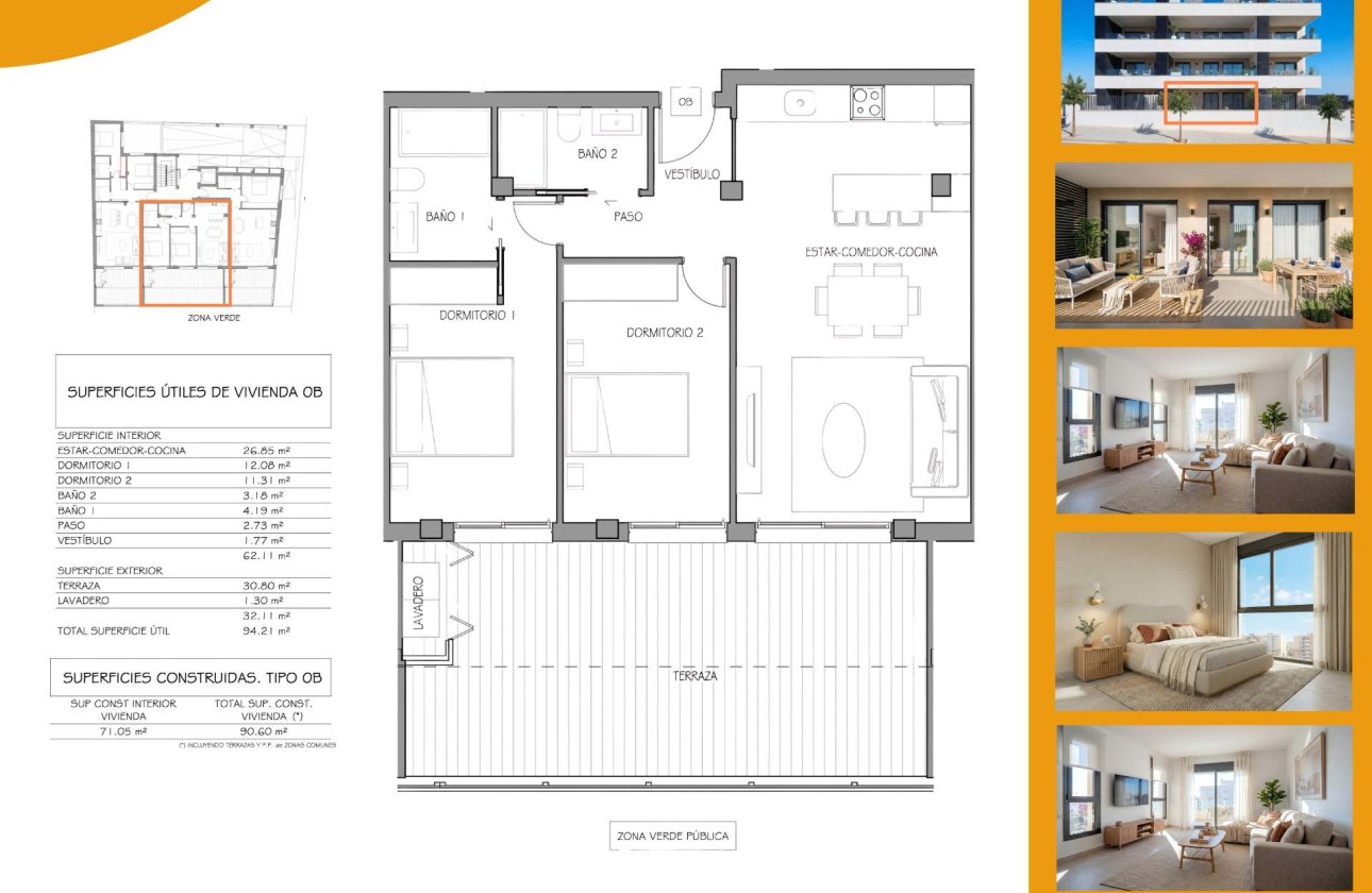 New Build - Apartment / flat - Benijofar - Pueblo
