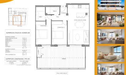New Build - Apartment / flat - Benijofar - Pueblo