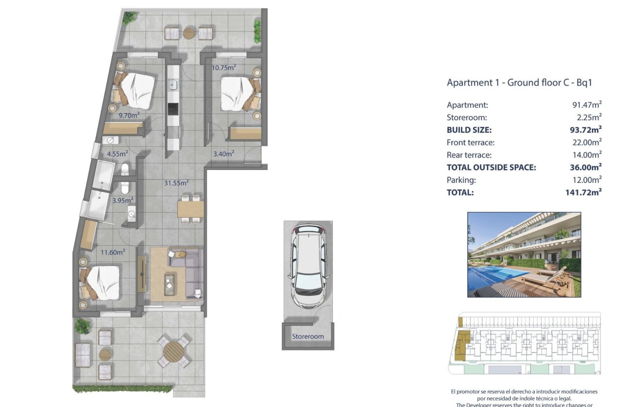 New Build - Apartment / flat - Los Alcazares - Los Narejos