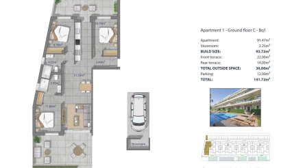 New Build - Apartment / flat - Los Alcazares - Los Narejos