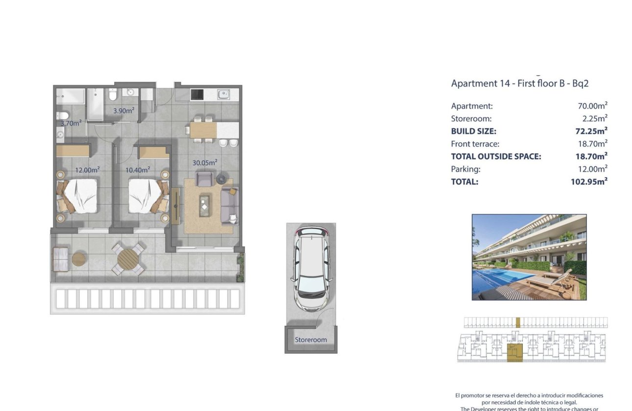 New Build - Apartment / flat - Los Alcazares - Los Narejos
