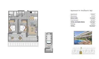 New Build - Apartment / flat - Los Alcazares - Los Narejos