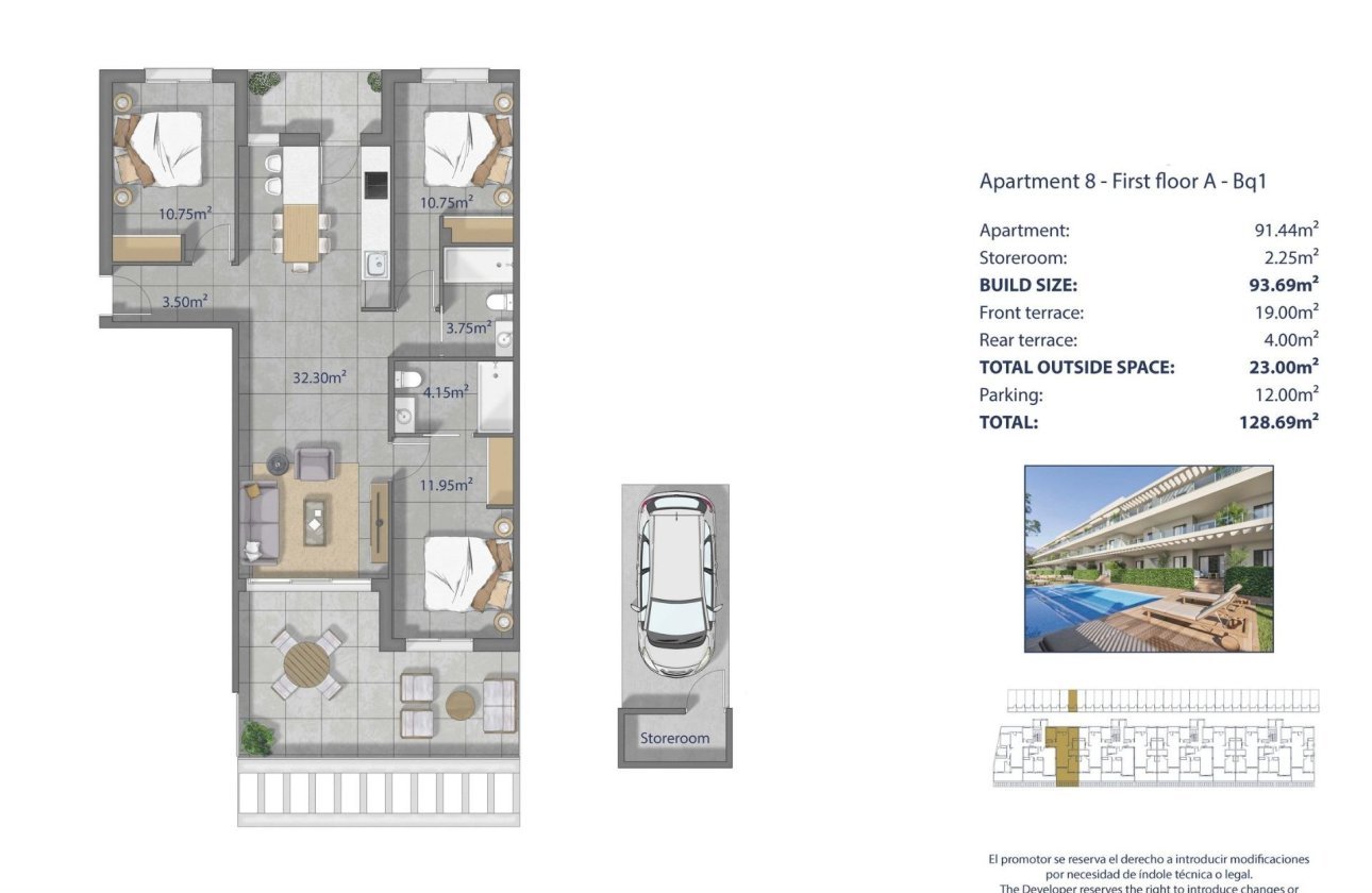 New Build - Apartment / flat - Los Alcazares - Los Narejos