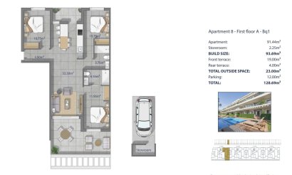 New Build - Apartment / flat - Los Alcazares - Los Narejos