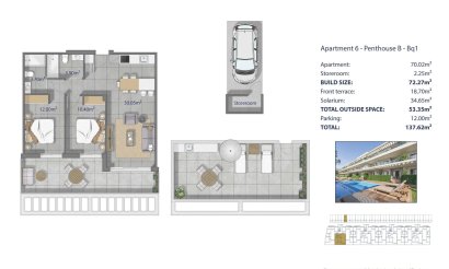 New Build - Penthouse - Los Alcazares - Los Narejos