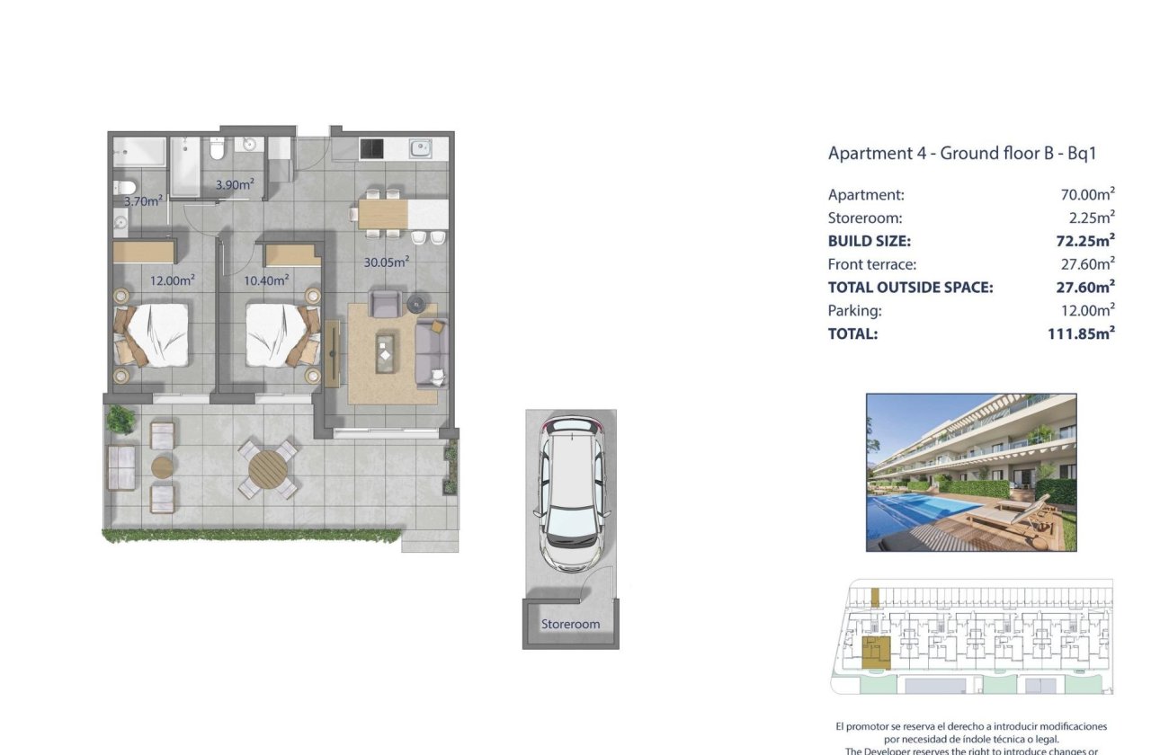 New Build - Apartment / flat - Los Alcazares - Los Narejos