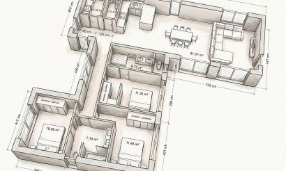 New Build - Villa - Aspe - urbanizaciones