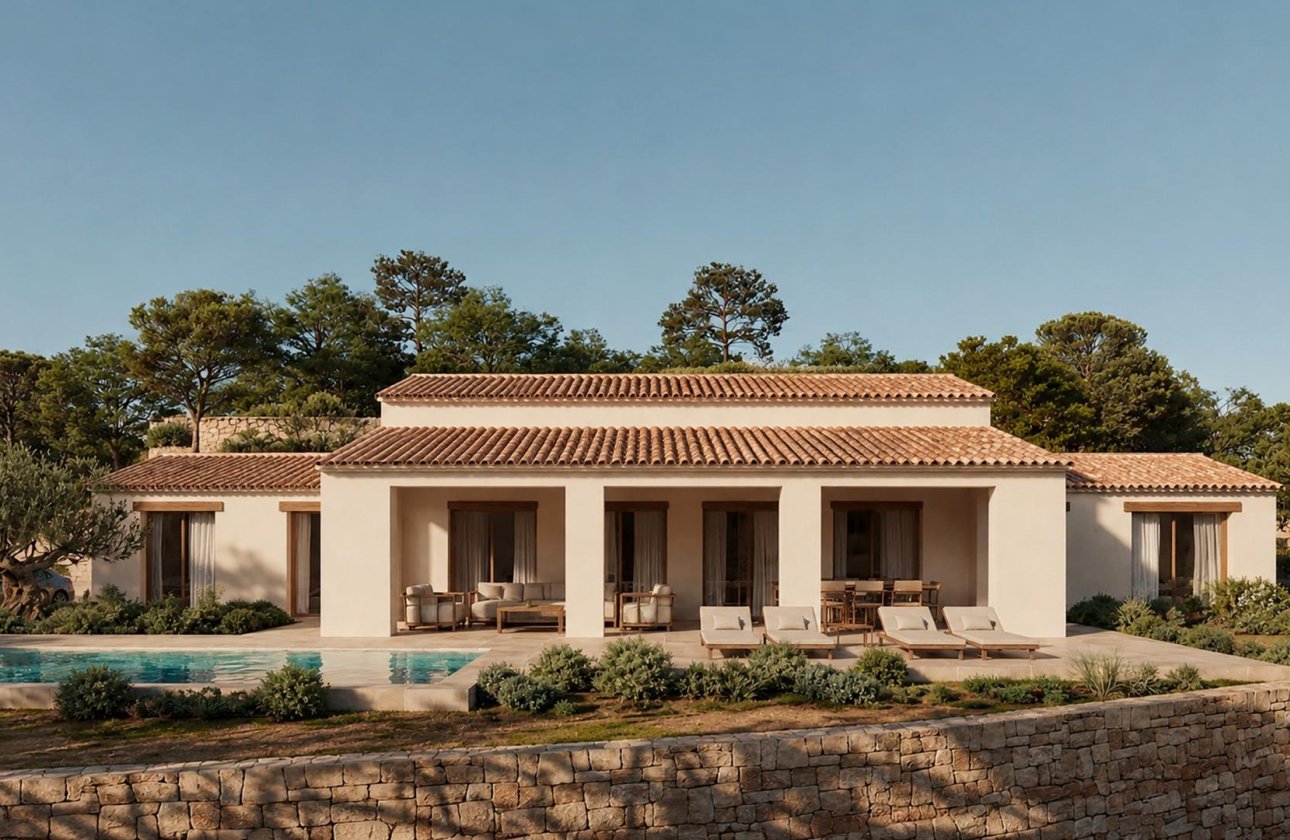 Obra nueva - Villa - Benissa - Serrallonga