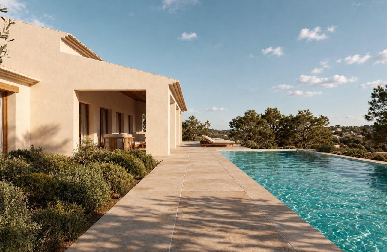 Obra nueva - Villa - Benissa - Serrallonga