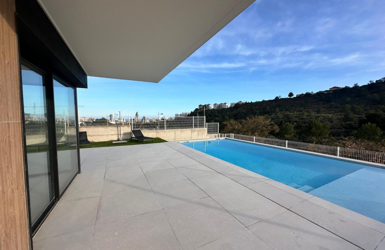 Obra nueva - Villa - Finestrat - Campana Garden