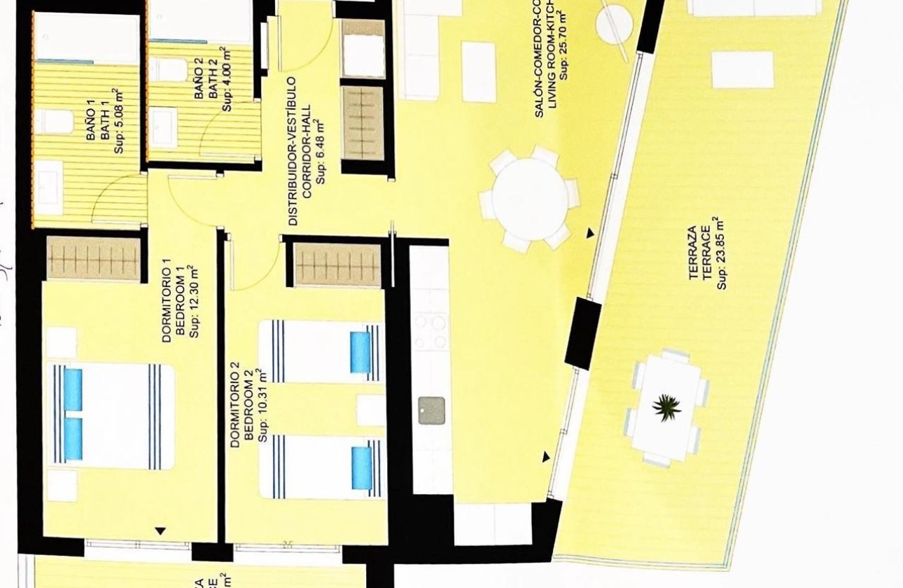 Resale - Apartment / flat - Dehesa de Campoamor - Campoamor