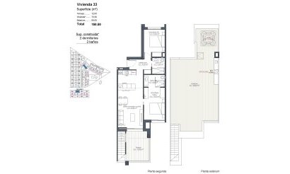 New Build - Penthouse - Los Alcazares - Serena Golf