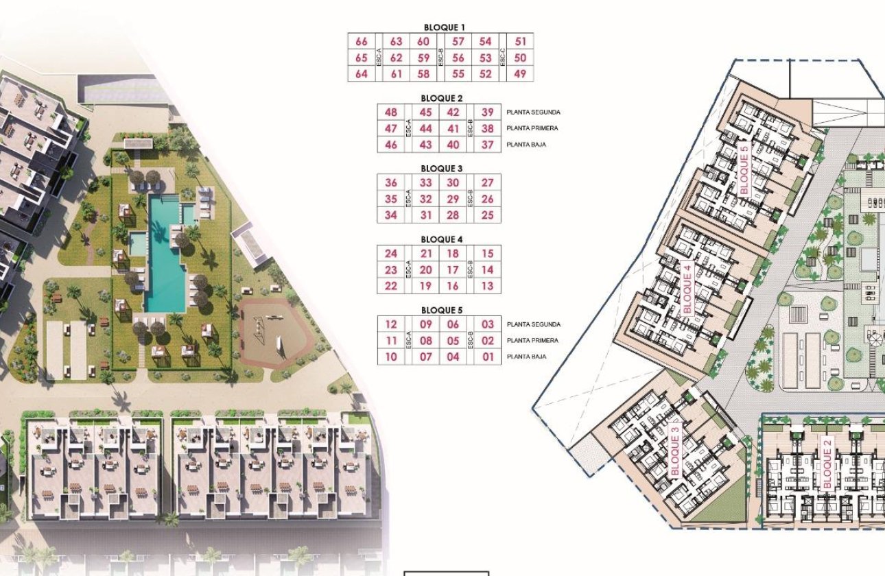 New Build - Apartment / flat - Los Alcazares - Serena Golf