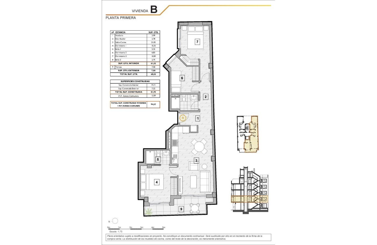 Nouvelle construction - Appartement - Guardamar del Segura - Centro