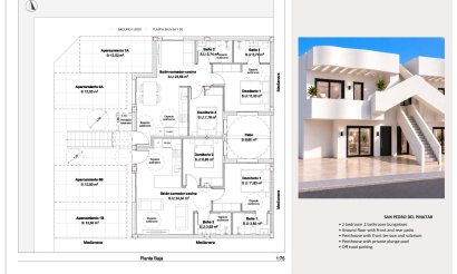 New Build - Bungalow - San Pedro del Pinatar - Los Peñascos